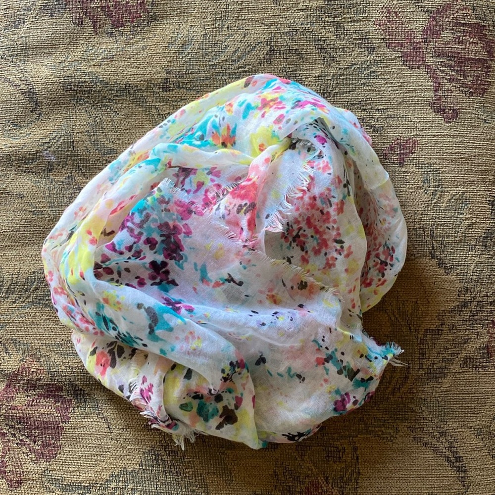 floral scarf